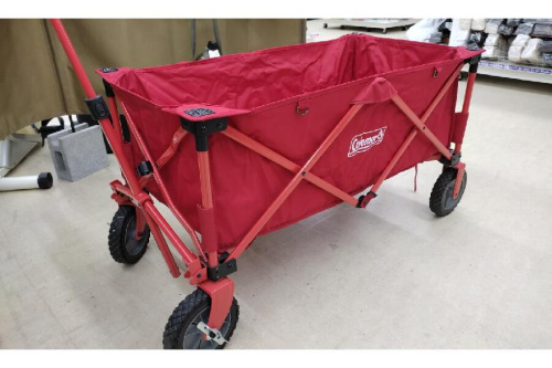 中古キャンプ用品のキャリーワゴン