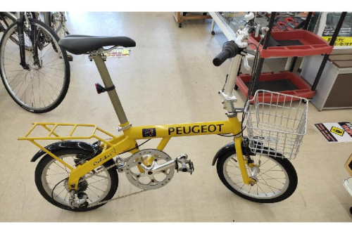 自転車の折り畳み