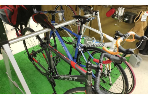 自転車用品強化店