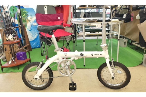 自転車の折りたたみ自転車