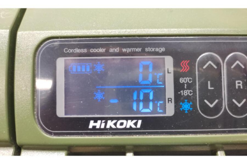 HiKOKIのコードレス冷温庫