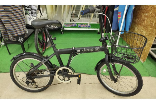 自転車の折りたたみ自転車