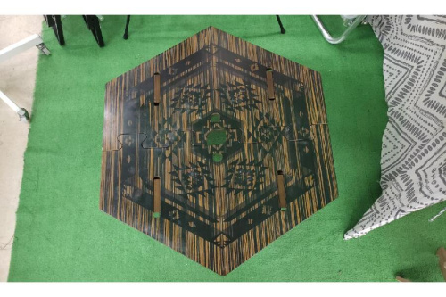 アウトドアテーブルのテーブル