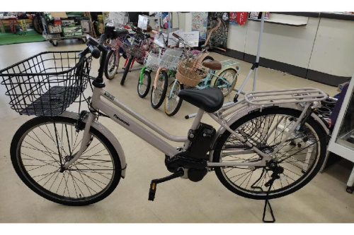 自転車の電動アシスト自転車