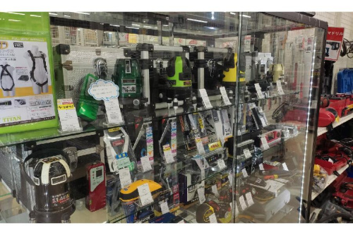 回転レーザーの職人御用達の店