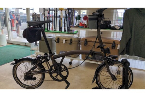 自転車の折りたたみ自転車