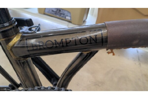 折りたたみ自転車のBROMPTON