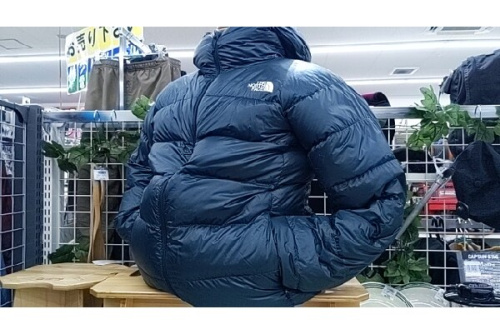 ジャケットのTHE NORTH FACE