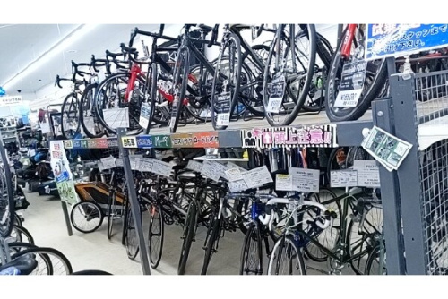 自転車のママチャリ
