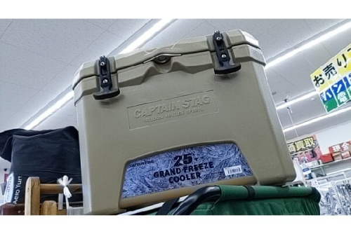 アウトドア・キャンプのクーラーボックス