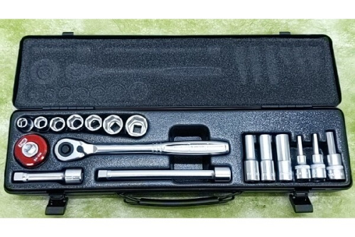 工具のソケットレンチセット