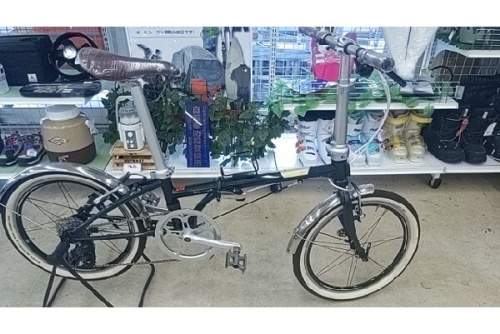 自転車の折りたたみ自転車