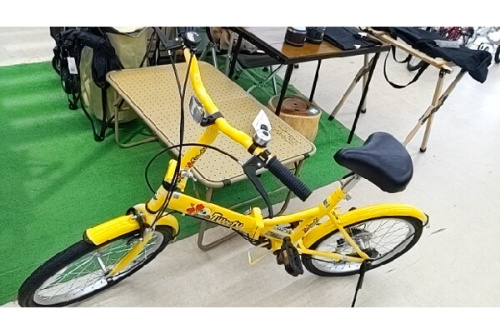 自転車の折りたたみ自転車