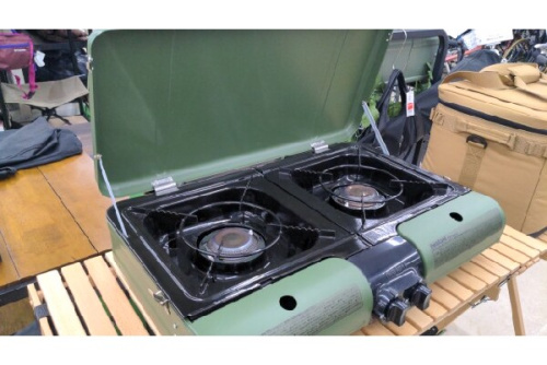 アウトドア・キャンプのカセットガステーブル