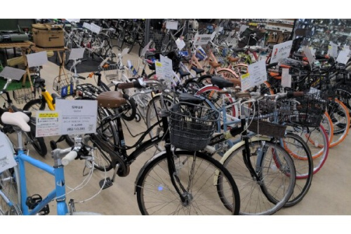 自転車のシティサイクル