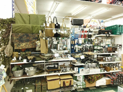 キャンプの行楽