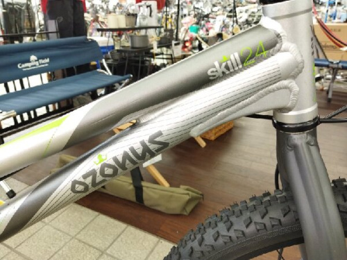 自転車強化店のトライアルバイク