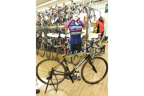 ロードバイクのMERIDA