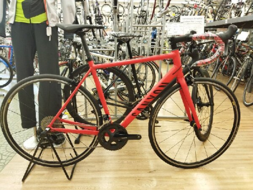 ロードバイクのCANYON