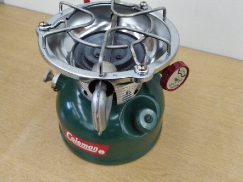 Colemanのシングルバーナー