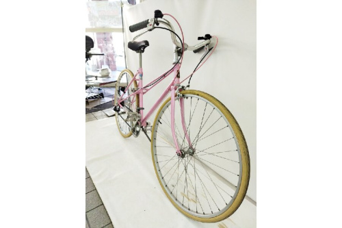 クロモリバイクのWANDER VOGEL