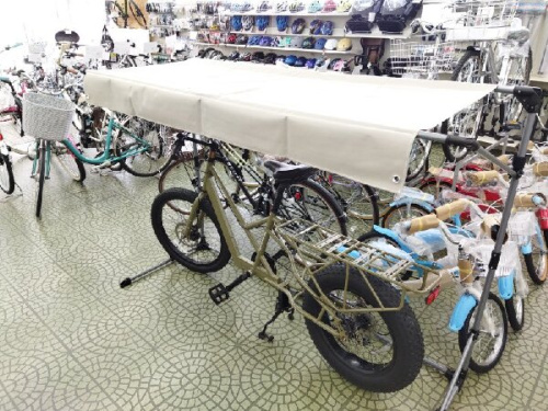 サイクルハウスの自転車保管