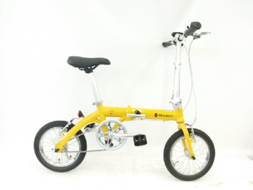 自転車の折りたたみ自転車