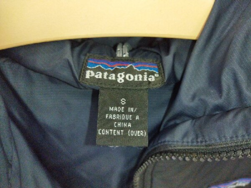 アウトドアブランドのPATAGONIA