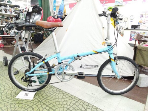自転車の折りたたみ自転車