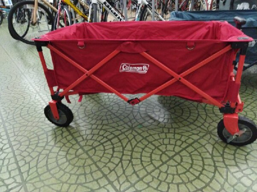 Colemanのアウトドアワゴン