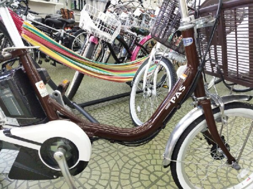 電動アシスト自転車のYAMAHA