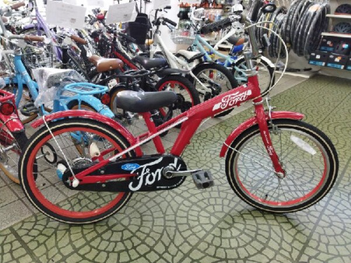 自転車の子ども用自転車