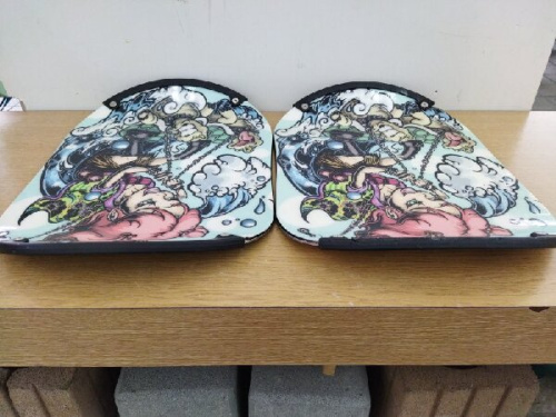 セパレートスノーボードのデュアルボード