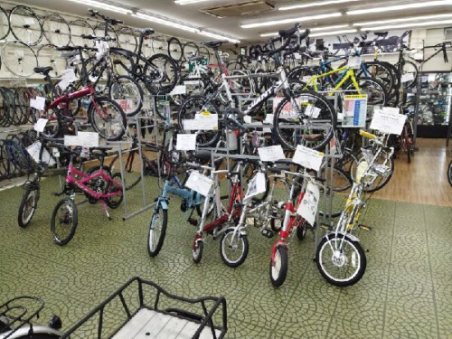自転車買取の自転車強化店