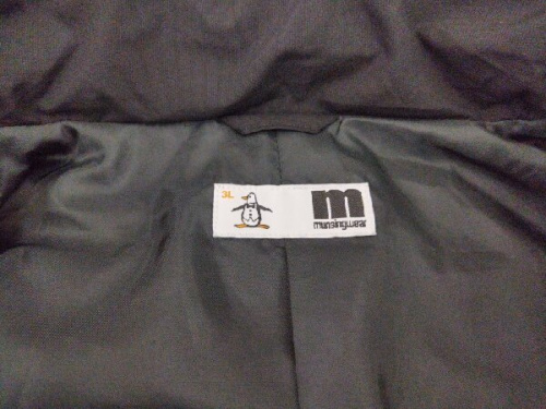 マンシングウェアのダウンブルゾン