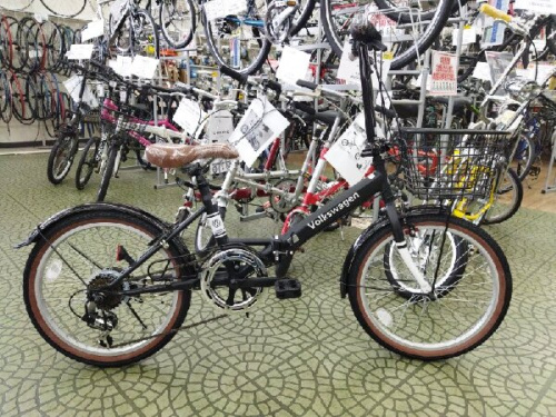 自転車の折りたたみ自転車