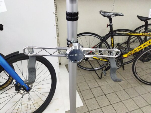MINOURAのバイクタワー