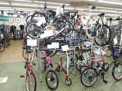 自転車買取の自転車強化店