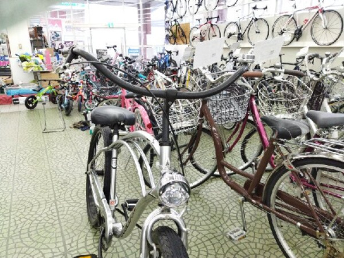 ビーチクルーザーの自転車強化店舗