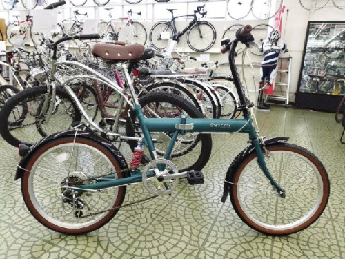 自転車の折りたたみ自転車