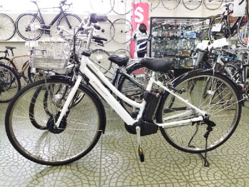 自転車の電動アシスト自転車