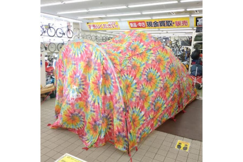 チャムス（CHUMS）のタイダイ テント