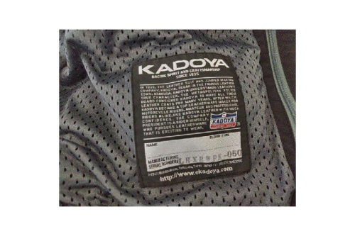 カドヤ(KADOYA)のライダースジャケット