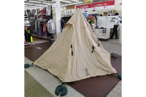 テントのディーオーディー（DOD）