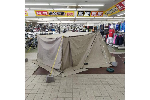 FIELDOORのパップテント320