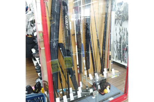 SHIMANO、DAIWA、がまかつ などのフィッシング