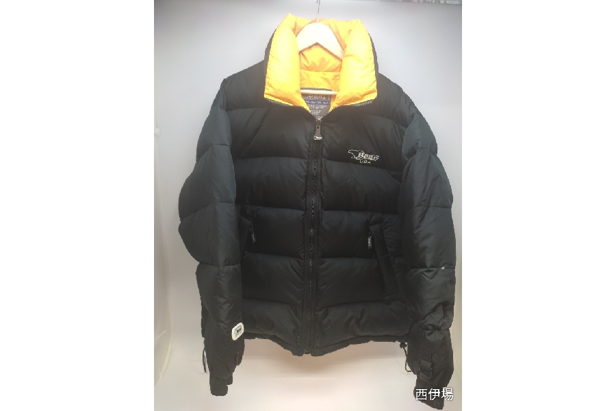 Bear ダウンジャケット 古着 リバーシブル Bear USA - 90s Bear ヴィンテージリバーシブルダウンジャケット