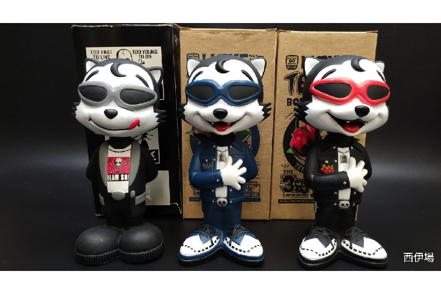 CREAM SODAの首振り人形 「TEMMYE」 3体まとめてお買取させていただき