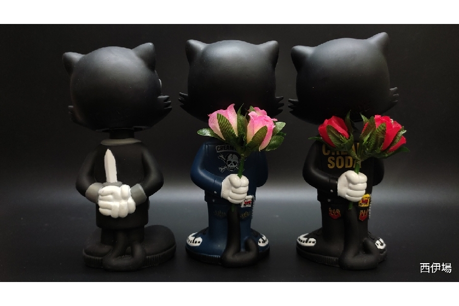 【デッドストック】３rdクリームソーダ・ティミー 首ふり人形 ２体セット 2000個限定 クリームソーダ ティミー 3rd エディション ボビングヘッド