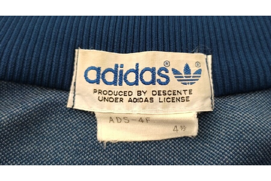 adidas 80年代 デサント ジャージのご紹介です。｜2023年07月11日